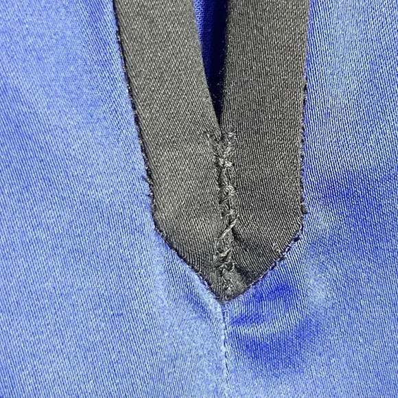 Kate Spade Blue Black & White Color Block Fit & Flare Dress Women's Size 2 - Picture 10 of 10